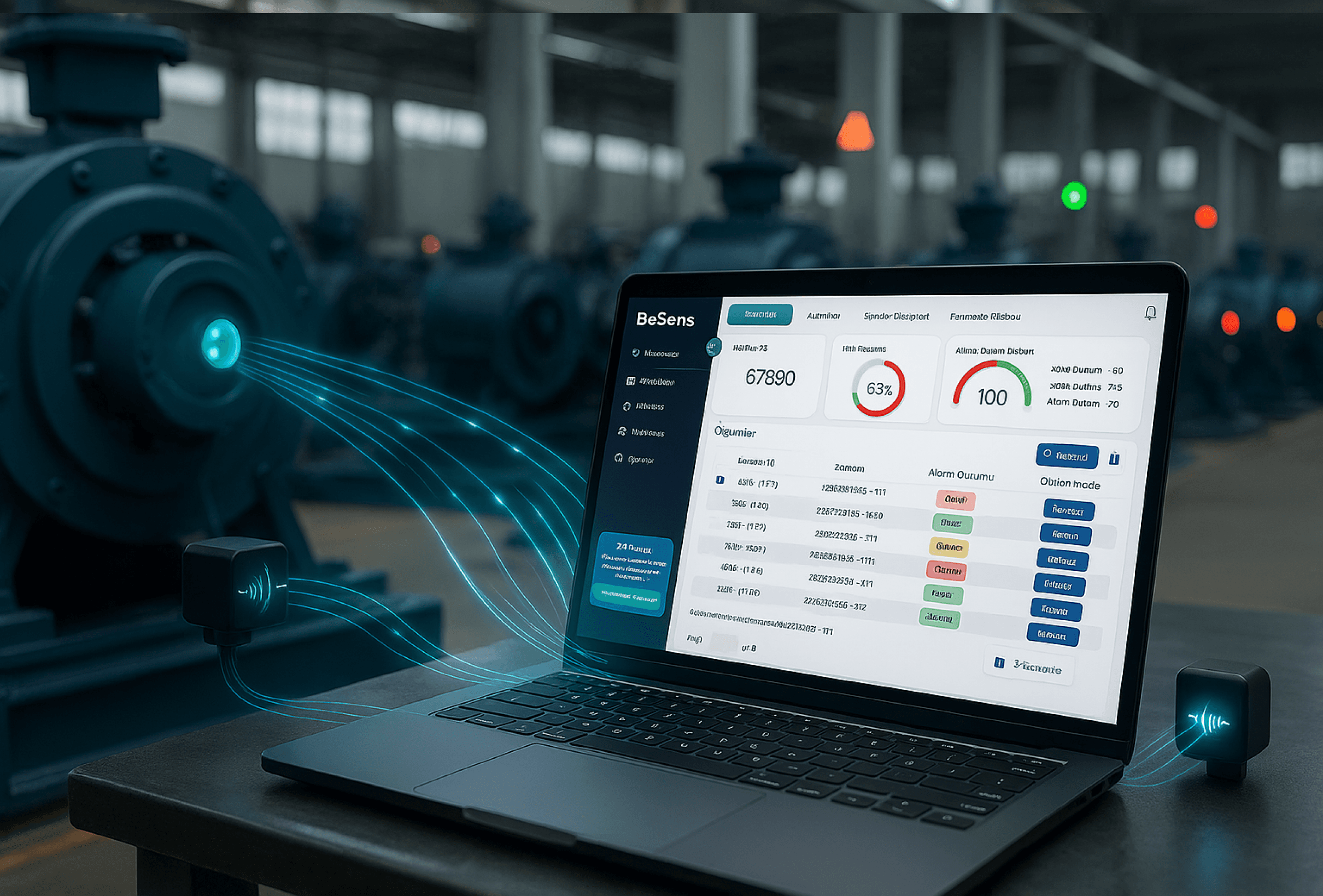 BeSens Süreç İyileştirme ve Optimizasyon Çözümü Görseli